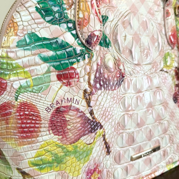 Brahmin Georgina Satchel in the Fruit Salad Melbourne - Picture 3 of 10